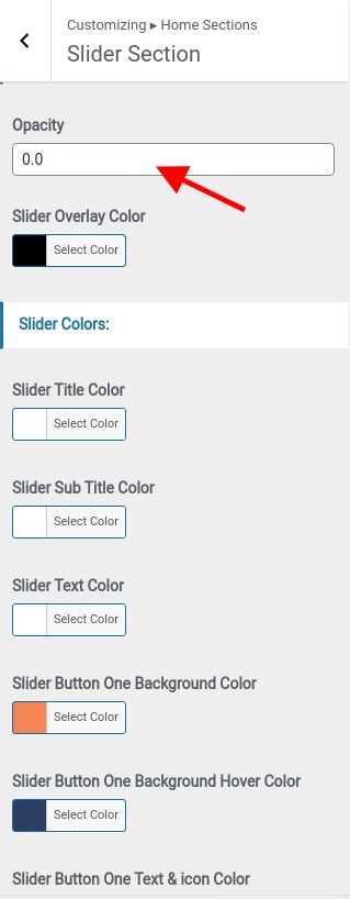 Create New Slider