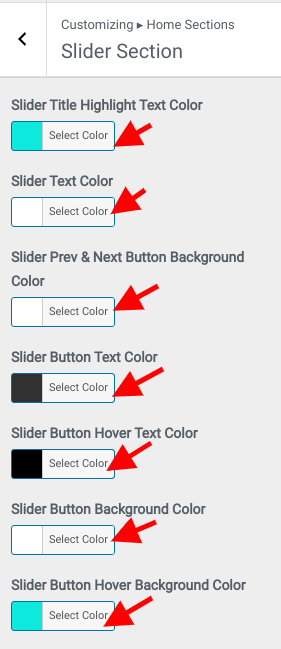 Create New Slider