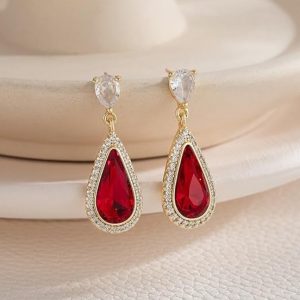 Crystal Drop Earrings