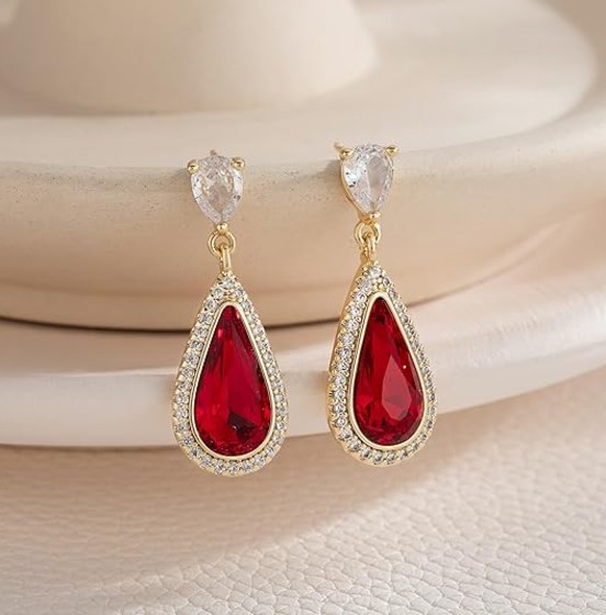 Crystal Drop Earrings