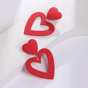 Double Heart Earrings