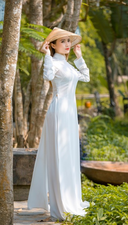 White Long Dress