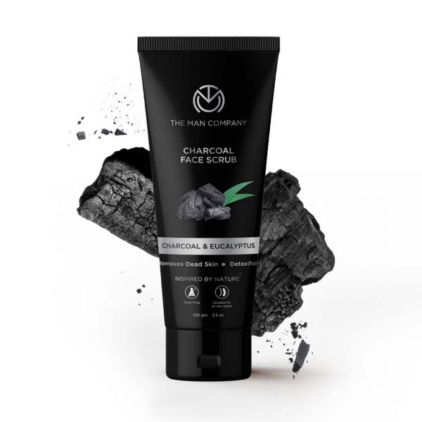 The Man Company Charcoal Tan Removal Face Scrub
