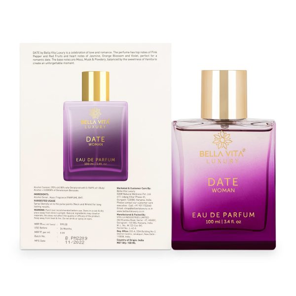 Bella Vita Luxury Date Eau De Parfum Floral - Image 4