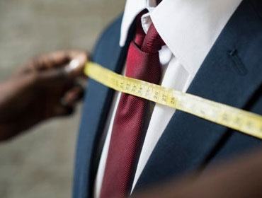 Measure clients to ensure that clothing will fit properly