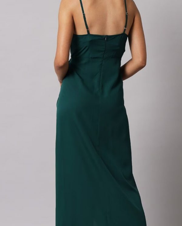 Teal Green Maxi Dress - Image 3
