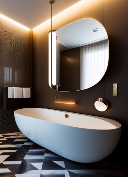 Setting Up Shower And Bathtub