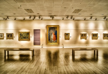 Design exhibition spaces, galleries, and museums