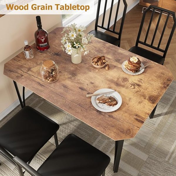 5 Piece Dining Room Table Set - Image 2