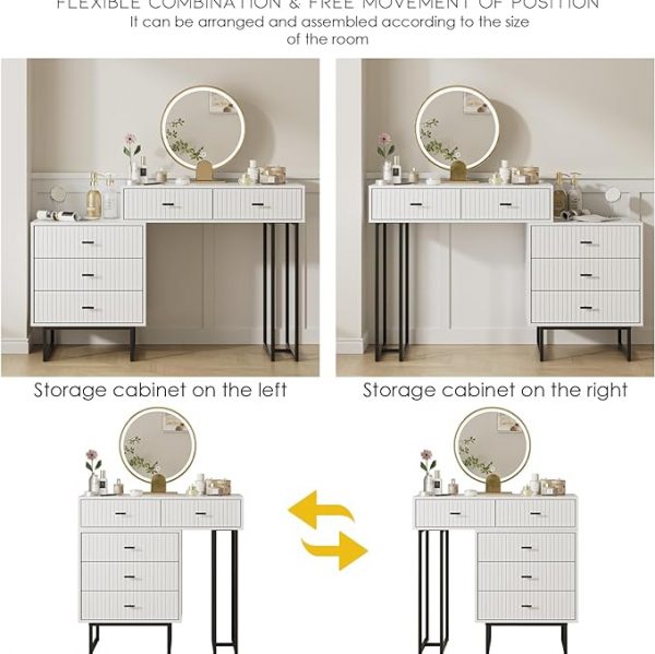 Dressing Table with Drawers - Image 3
