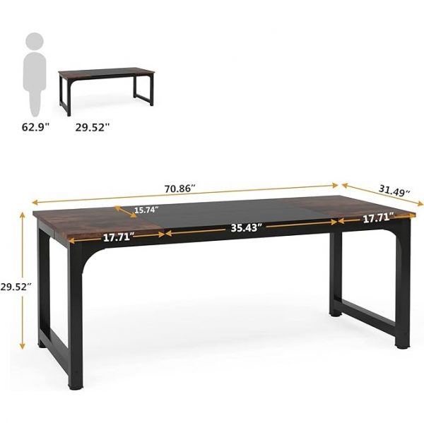 Large Office Computer Desk - Image 4