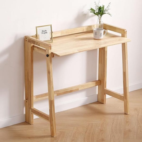 Solid Wood Folding Desk