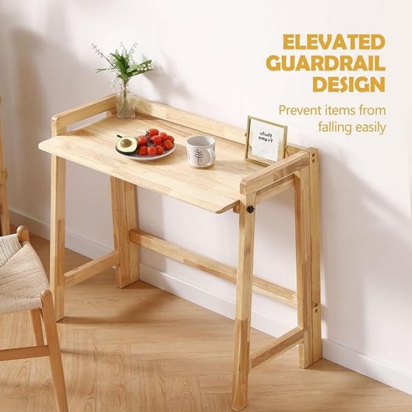 Solid Wood Folding Desk - Image 3