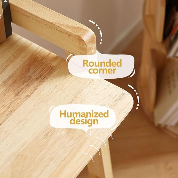Solid Wood Folding Desk - Image 2
