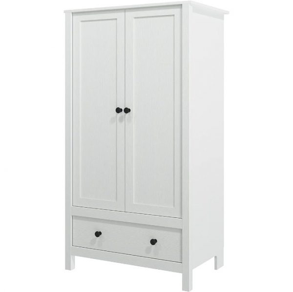 2 Door Wardrobe with Drawer - Image 4