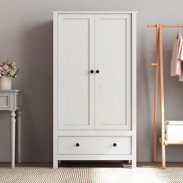 2 Door Wardrobe with Drawer