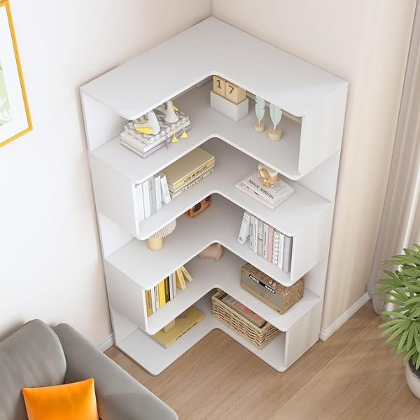 L-Shaped Corner Bookshelf - Image 2