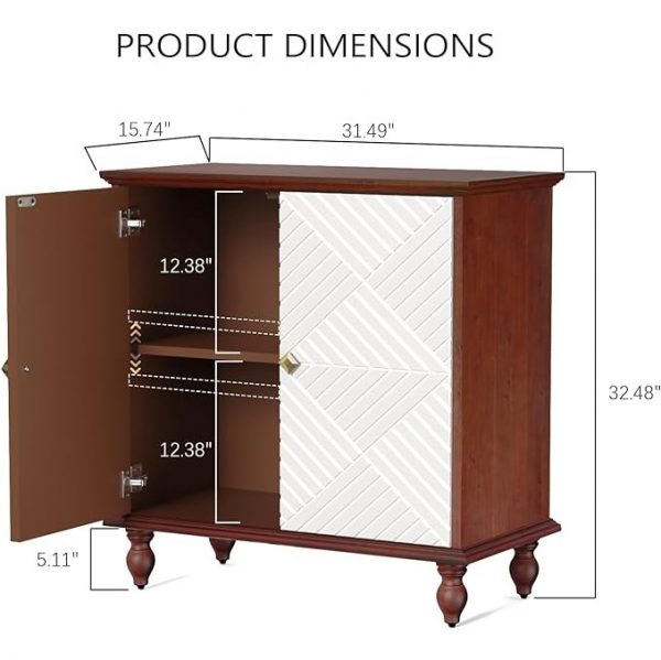 Two Door and Adjustable Shelf - Image 4