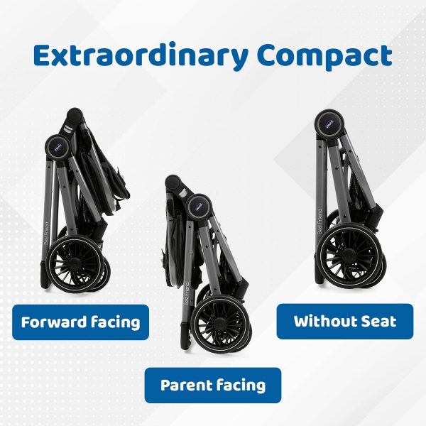 Chicco Best Friend Pro Stroller, Pram for Boys and Girls, - Image 2