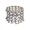 Oxidised Silver Jewel Set  (Silver) - Image 3