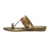Women Copper Wedges Sandal - Image 4