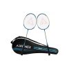 Adrenex by Flipkart R202 Combo White, Blue Strung Badminton for playing the game with national level - Image 2