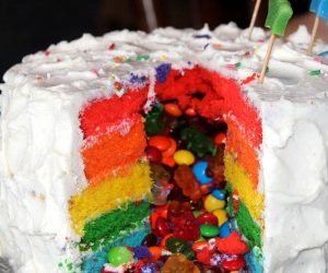 Rainbow Layer Cake