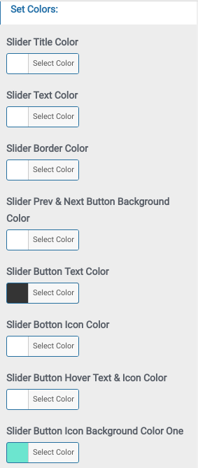 Create New Slider