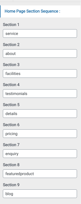 set Page Template
