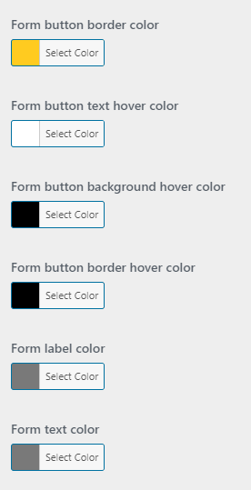 set contact section