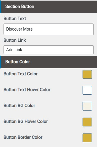 set Featured Page section