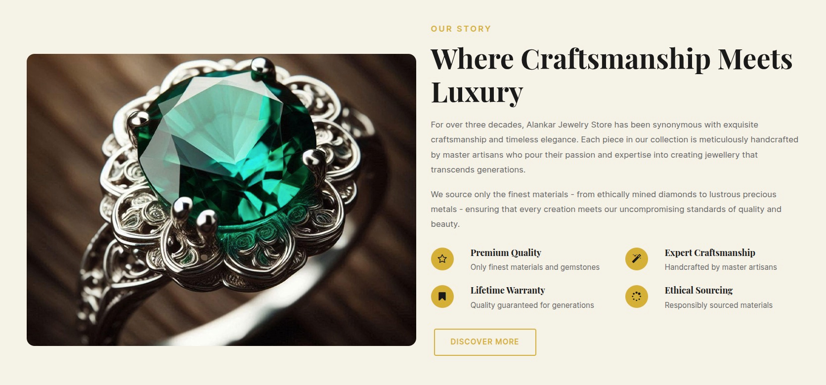 set Featured Page section