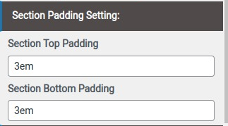 set contact section