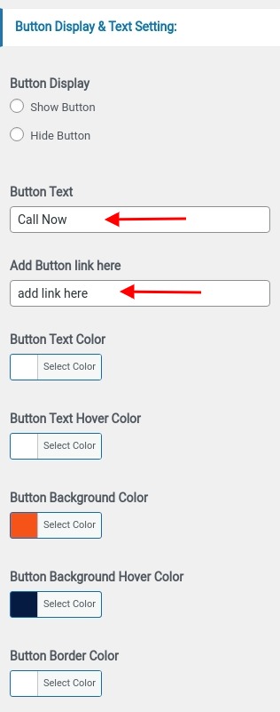 set contact section