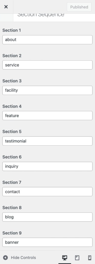 set Page Template