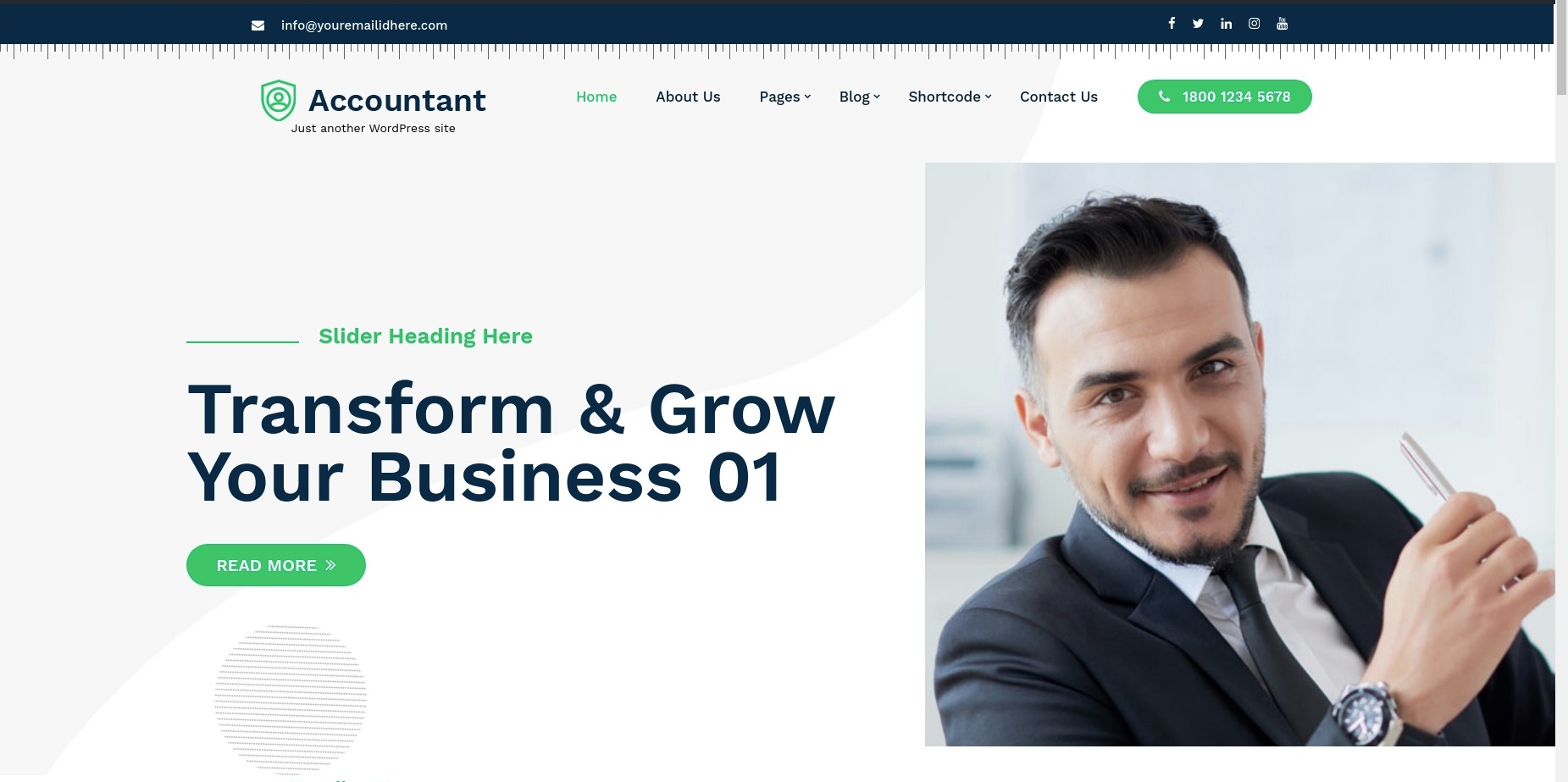 business accounting pro wordpress theme