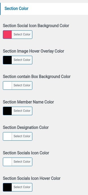 set Featured Page section