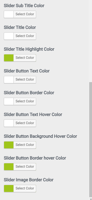 Create New Slider