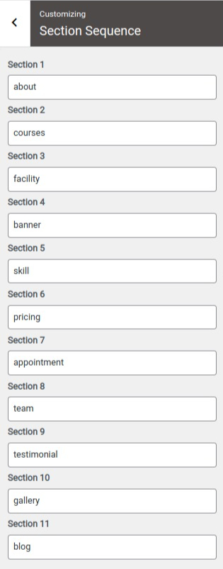 set Page Template