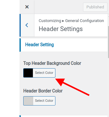 Set Header contact 