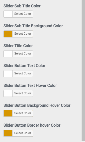 Create New Slider