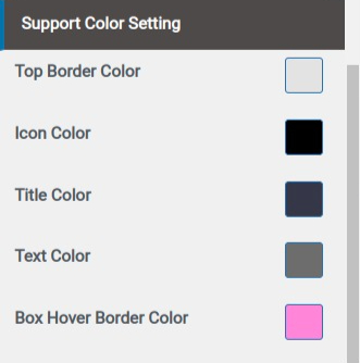 set contact section