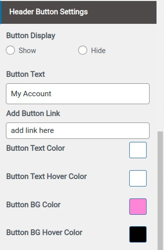 Set Header contact 