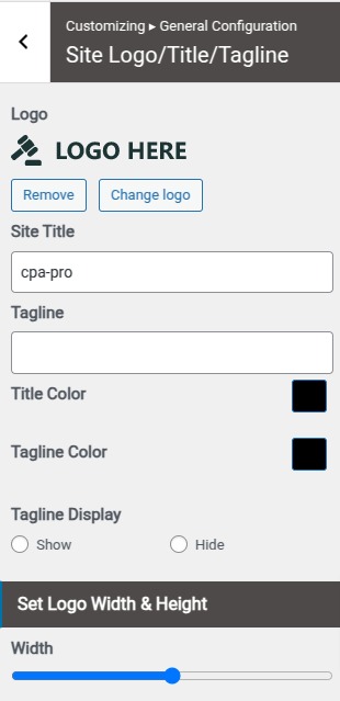 Set Header contact 