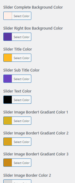 Create New Slider