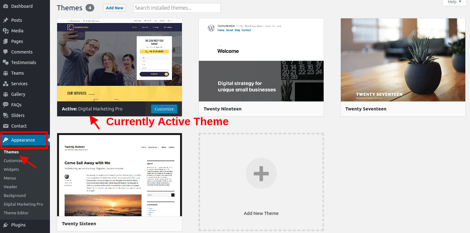 Active Theme