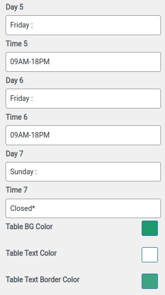select Contact Page template
