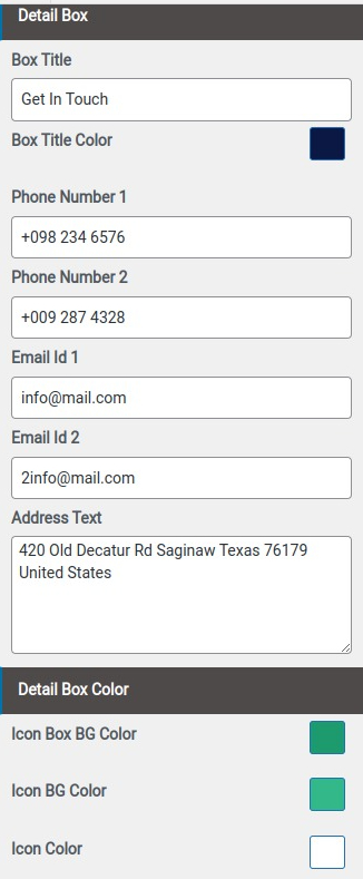 set Appointment section