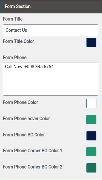 set Appointment section