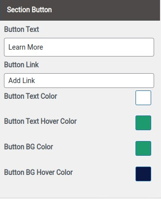 set Featured Page section